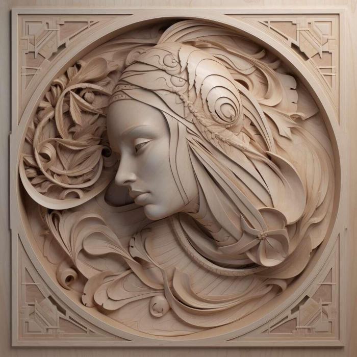 نموذج ثلاثي الأبعاد لآلة CNC 3D Art 